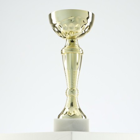 Cup 150C, award figure, gold, stand stone, 17.3 x 7 x 5 cm.-1