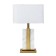 Decorative table lamp Arte Lamp Varum a5055lt-1PB, E27, 60 W, 35x20x57 cm, copper, gray