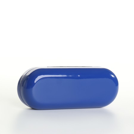 Case for glasses on the cracker, the color is blue-1