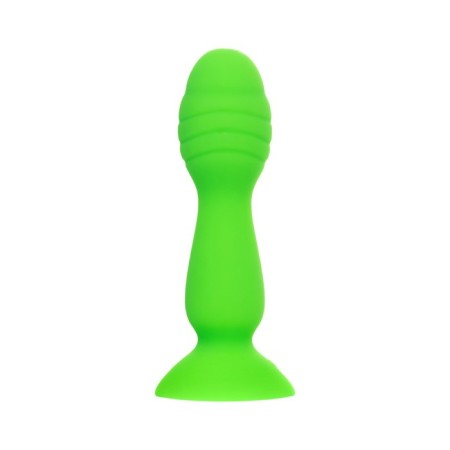Anal plug A-Toys by Toyfa Terg, silicone, green, 10 cm-1