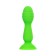 Anal plug A-Toys by Toyfa Terg, silicone, green, 10 cm