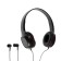 Hoco W24 headphone set, wired, overhead + vacuum, wired, red