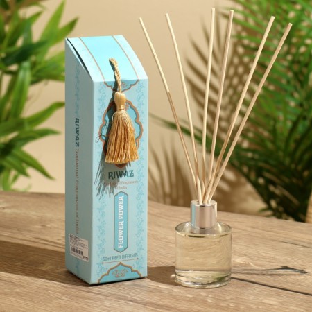 Diffusor "Riwaz" 50 ml (+ 6 sticks), Flower Power