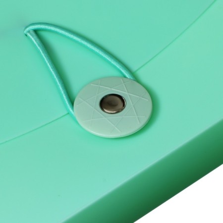 A65 elastic band, 12 departments, green pastel-3