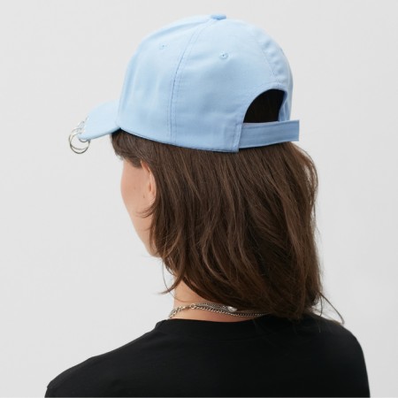Women's cap Minaku with rings Blue color, rr 56-58-2