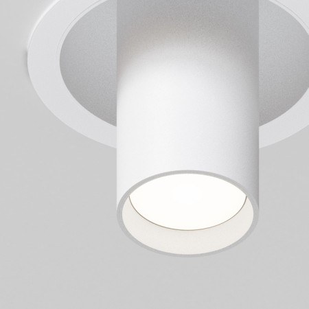 Technical C048CL-01-GU10-W Focus S, 54x54x109 mm ceiling lamp, GU10, 1x10W, white color-1