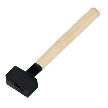 Sledgehammer castle scrap, 1 kg, wooden handle