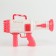 Lapal bubble generator "light", pink color, 27.5 × 7.5 × 18.5 cm