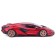 Машинка Bburago Lamborghini Sian Fkp 37, Die-Cast, 1:24, открывающиеся двери, цвет красный