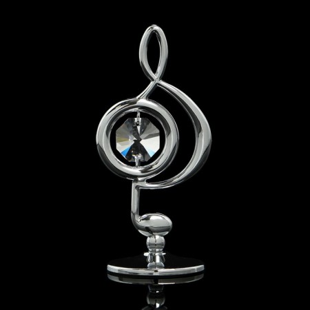 Souvenir "Violin key", 3 × 3.6 × 7.8 cm, with crystals-2