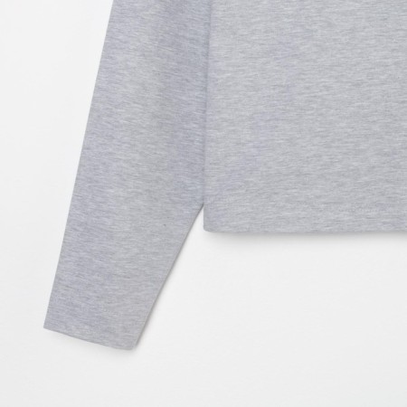 Women's tracksuit (sweatshirt and trousers) mist, size 44-46, color gray color-7