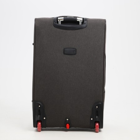 Big suitcase 28 ", a lightning department, code castle, 3 wheels, 2 outer pockets, brown color-6
