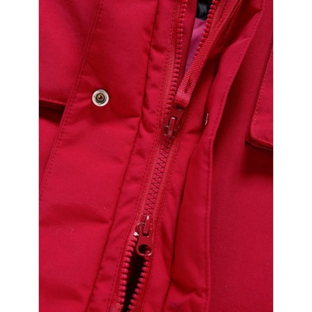Winter park for a girl, height 158 ​​cm, red color-5