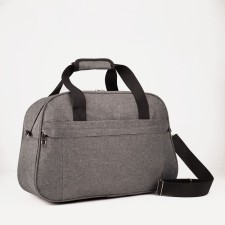 Road bag with lightning, external pocket, long belt, gray color