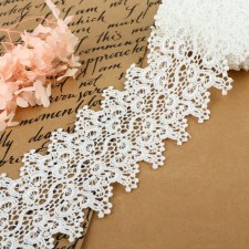 Hypure lace, 80 mm × 6.8 ± 0.5 m, white color