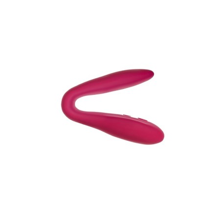 Multifunctional vibrator L’Eroina Caberna, 20 cm, silicone, burgundy color-17