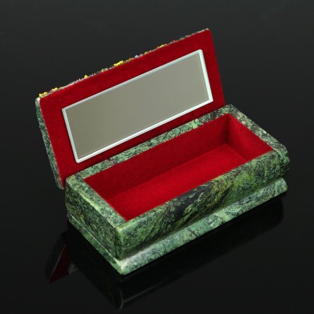 Casket "Autumn" 15x7x5.5 cm, stone baby, coil-1
