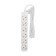 Extension cord Standard 6 nests, 3m, 3x1.0mm², s/h, white rexant