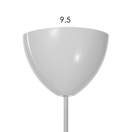 Bayerlux chandelier 1342513/1BK 1HE27 40W white/silver-5
