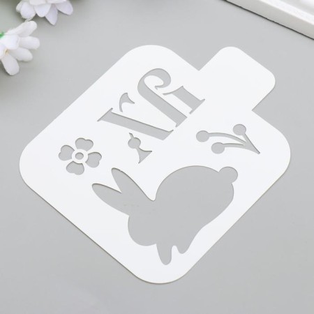 Plastic stencil "Bunny HB"-1