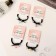 Hair gum "Monica" 4 cm, mix