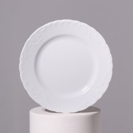 A set of dessert plates Rococo, d = 19 cm, 6 pcs, porcelain-1