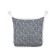 Organizer in a bath on suction cups "New Year's Pattern", for storing toys and trifles, size 33x39 cm