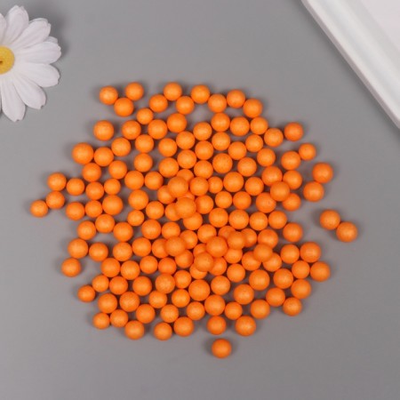 Decor for creativity Polyn -plast "Assorted balls" Orange set 10 grams-1