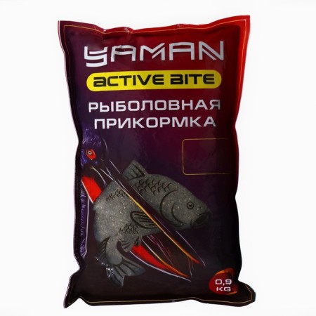 Bait Yaman Active Bite, Roach, Coconut, Black, 900 g