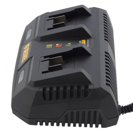Denzel 28454 charger, for two IBC-18-3.0-2, Li-Ion, 18V, 3 A battery-3
