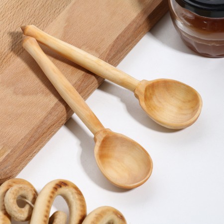 Spoon wooden, tea, boiled-2