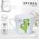 Ceramic mug with a spoon "I love you", 180 ml, white color