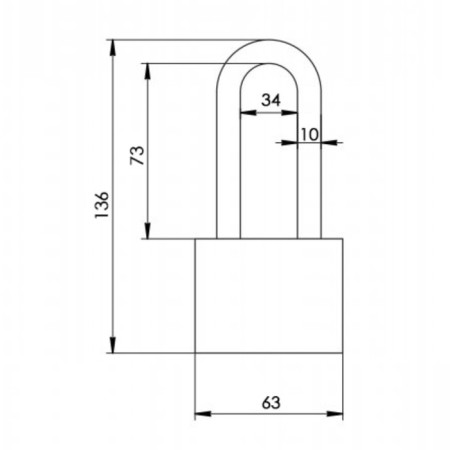 Locking Apecs PD-01-63-Blister Long Duke Castle Castle-1