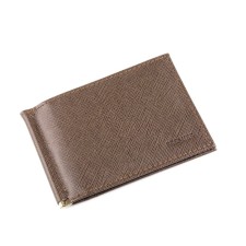 M-54 purse with a clamp, button, brown-gray, safyan