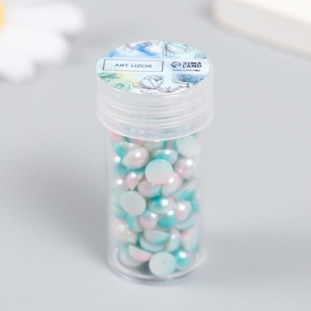 Decor "Blue-Great Gradient" d = 6 mm 10g 200 pcs 5x2.5 cm-1