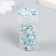 Decor "Blue-Great Gradient" d = 6 mm 10g 200 pcs 5x2.5 cm