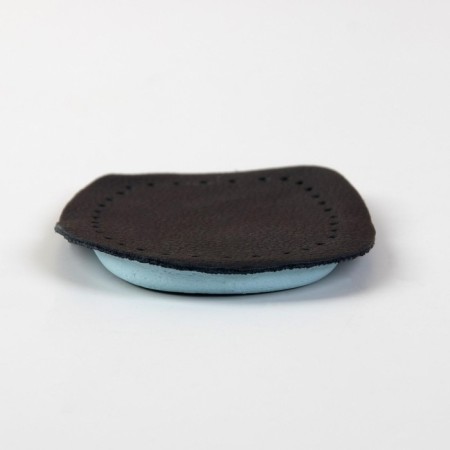Shoes for shoes, leather, 9.5 × 7 cm, steam, black color-5