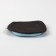 Shoes for shoes, leather, 9.5 × 7 cm, steam, black color