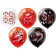 Shar Latex 12 "" Festival NG Dragon 2024 "1 tbsp., 2 centers, set 25 pcs., Mix