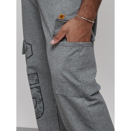 Joggers men's, size 56, gray color-14