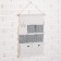 ORGANIZER OF SUBSTANCE with pockets "Zigzag", 7 departments, 49 × 35 cm, color gray color