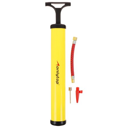 Bill for balls Onlytop, 28 cm, 2 nozzles + cord, color mix-8