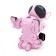 Robot Dog "Pappy", with programming, on the control panel, interactive: sound, light, on the battery, pink