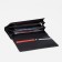 Women's wallet on magnets, black color
