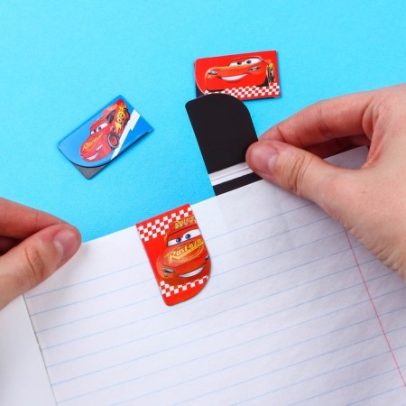 A postcard with magnetic bookmarks "You are a champion!", Cars, 4 pcs.-3