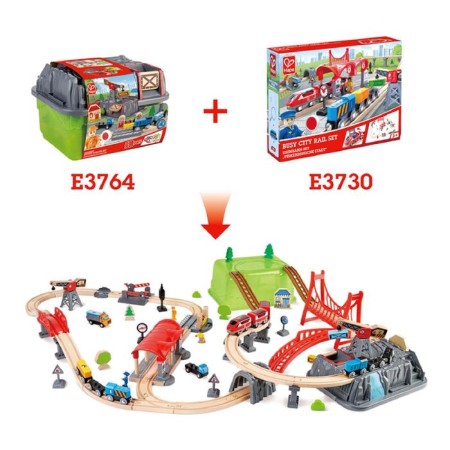 Game set "Railway Construction Complex"-3