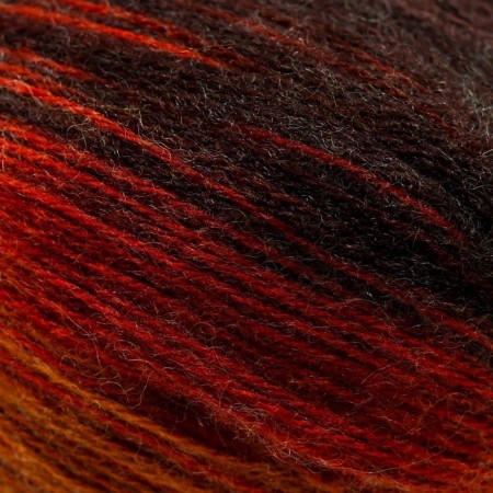Yarn "Angora Gold Batik" 20% wool, 80% acrylic 550m/100g (2626)-2