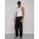Sports male trousers, size 52, black color