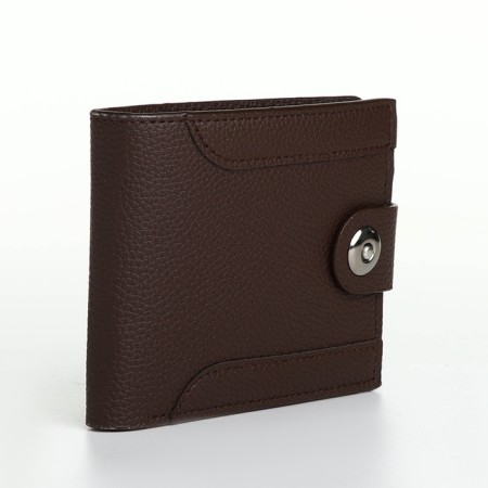 Pearl husband (538), 11*1*8 cm, 3 depth, d/cards, d/coins, to the magnet, brown-1