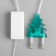 Garland “thread” 5 m with nozzles “mini flashlight”, IP20, transparent thread, 20 LED, glow of multi (RG/RB), blinking, 220 V
